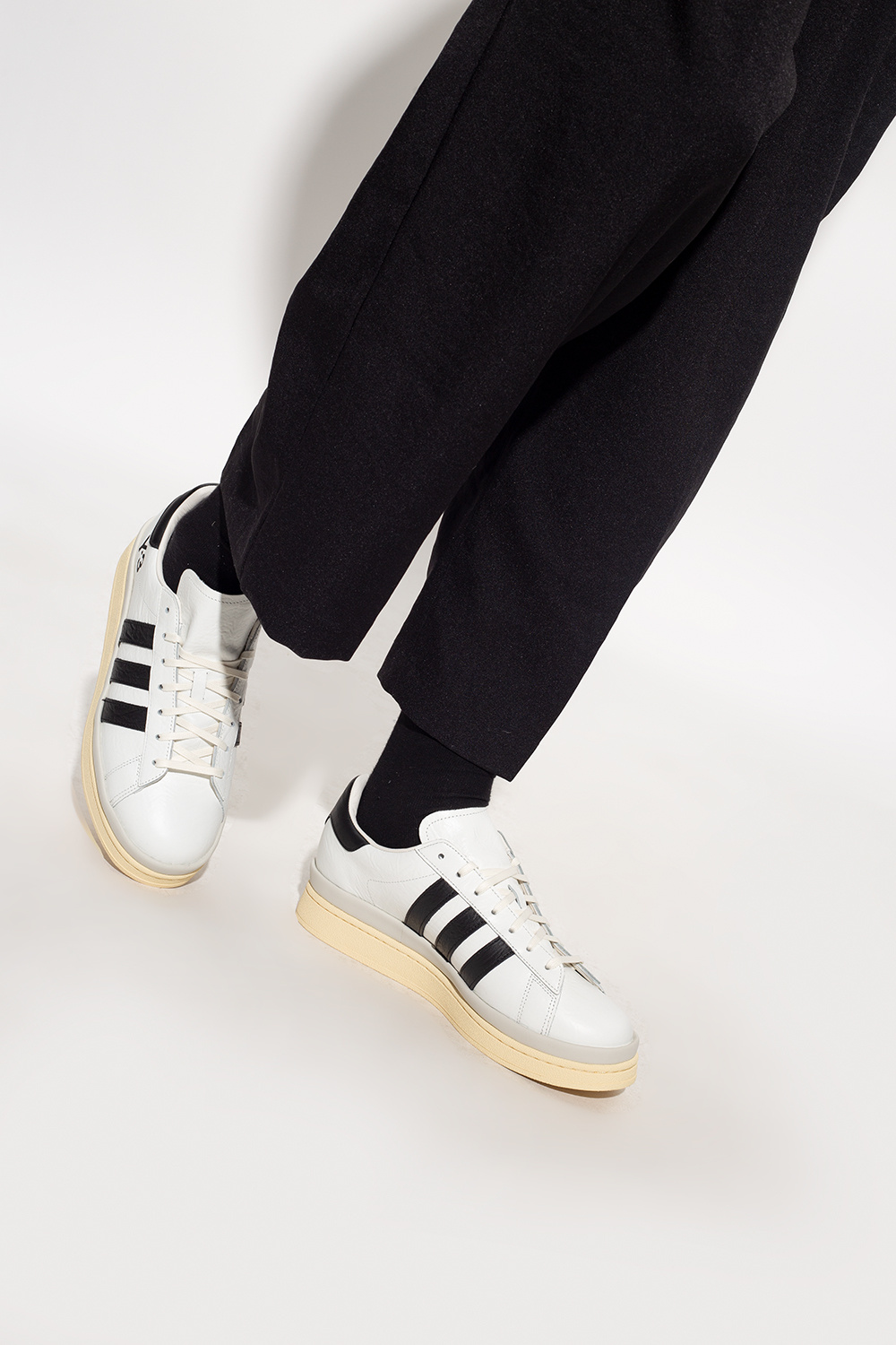 Piper suede platform sandals - White 'Hicho' sneakers Y - 3 Yohji